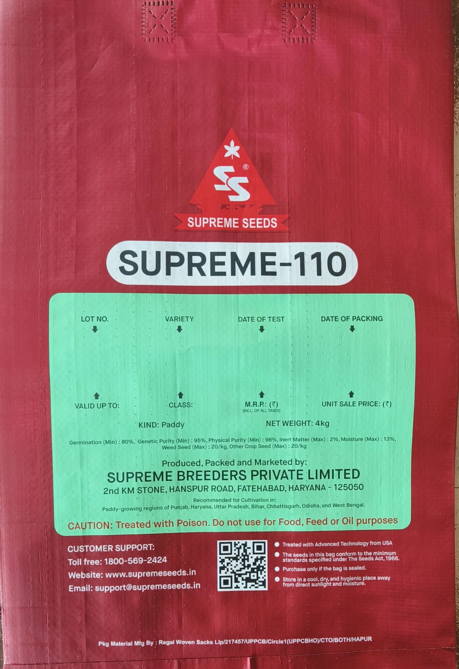 Supreme-110 (4Kg*10=40kg)